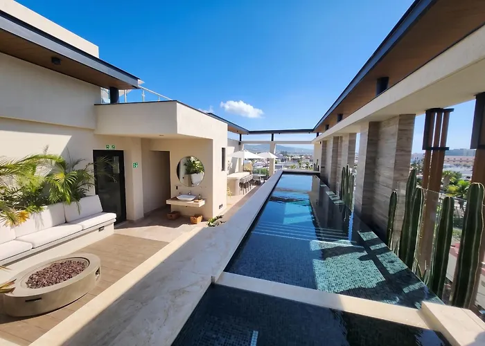 Ameth - Stylish Downtown With Rooftop Pool & Gym Apartment Cabo San Lucas